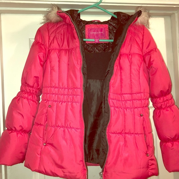 London Fog Jackets & Blazers - Girl’s pink jacket